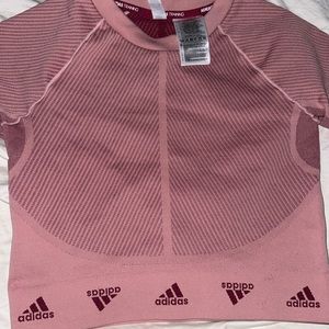 Adidas seamless collection top and leggings set.